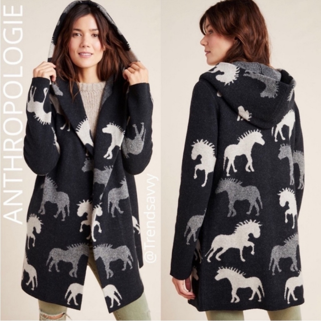 Nwt Anthropologie Sedona Wool Sweater Cardigan
